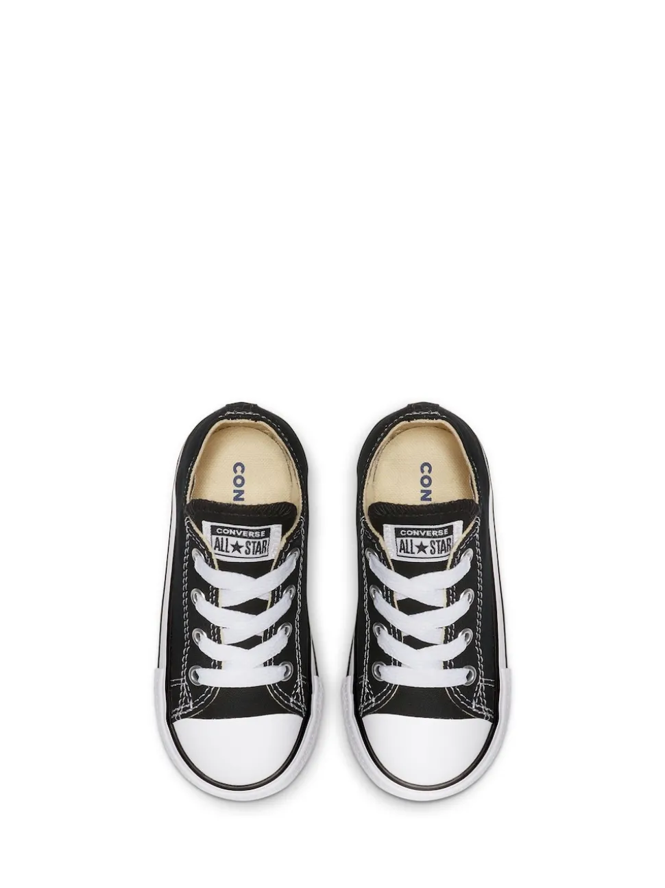 Converse Black Chuck Taylor All Star Infant Low Trainers