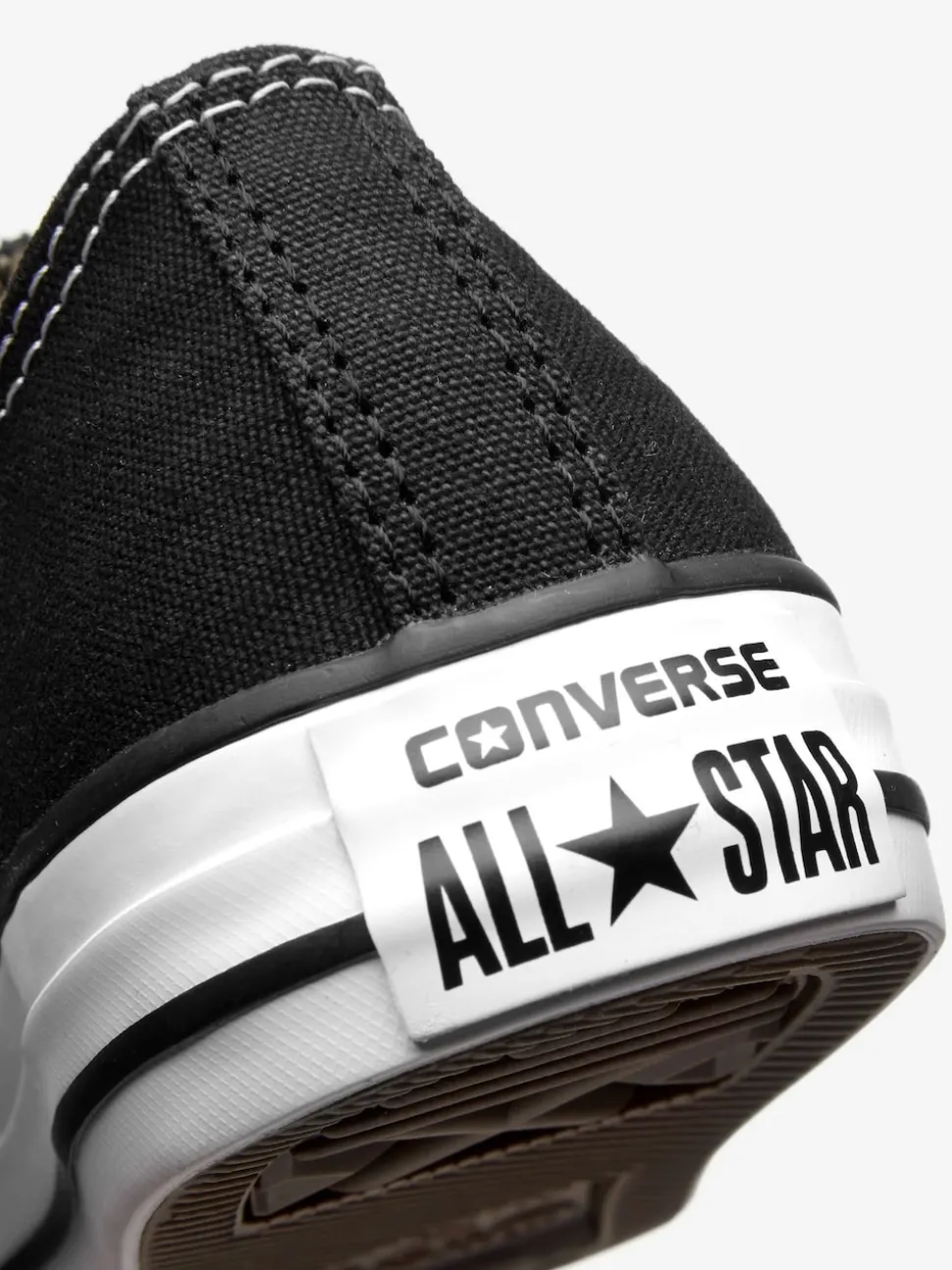 Converse Black Chuck Taylor All Star Ox Junior Trainers