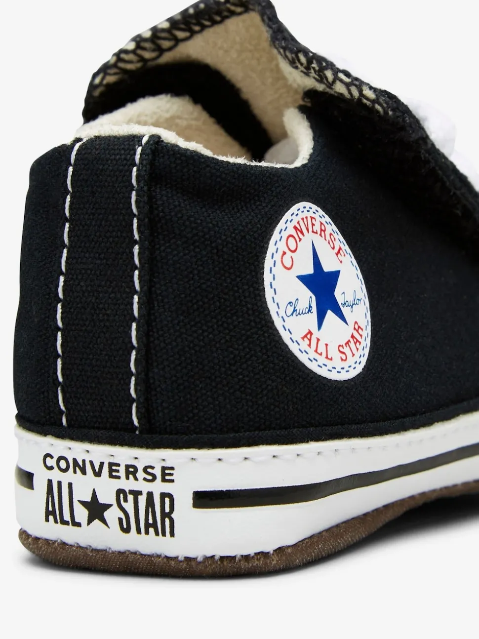 Converse Black Chuck Taylor Baby Canvas Trainers