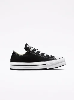 Converse Black EVA Lift Chuck Ox Youth Trainers