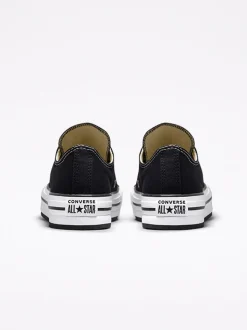 Converse Black EVA Lift Chuck Ox Youth Trainers