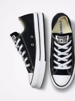 Converse Black EVA Lift Chuck Ox Youth Trainers