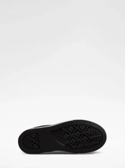 Converse Black Eva Lift High Top Junior Trainers