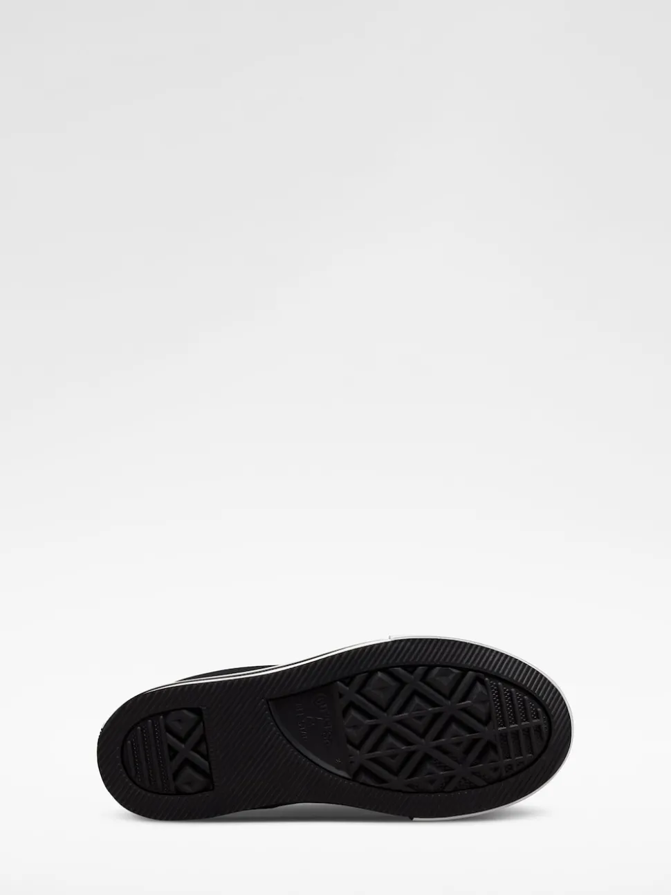 Converse Black Eva Lift High Top Junior Trainers