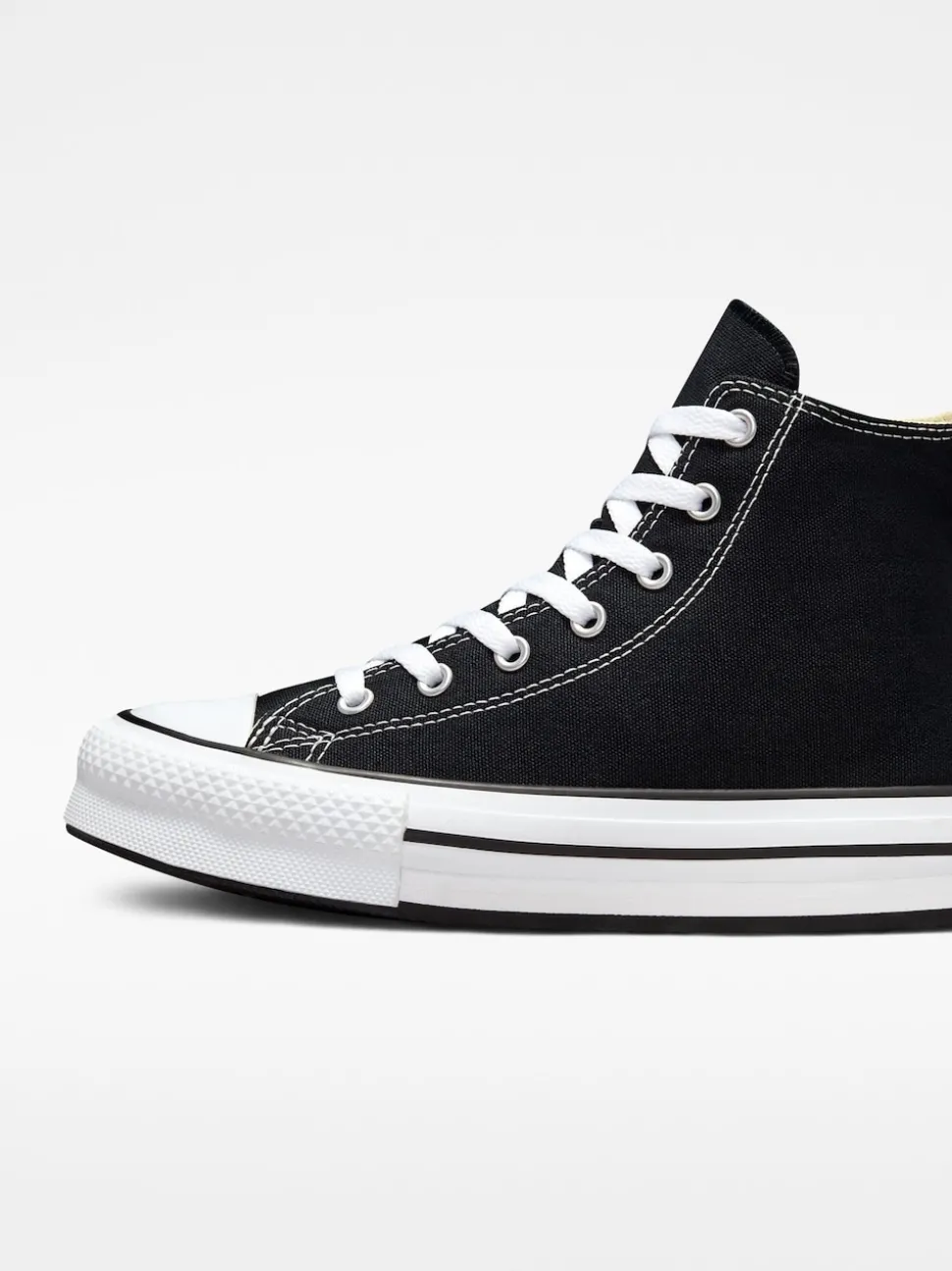 Converse Black Eva Lift High Top Youth Trainers