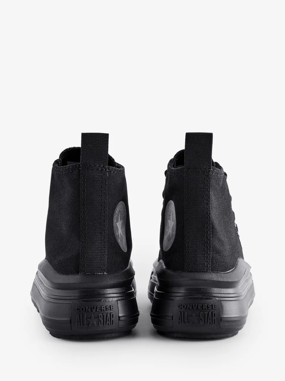 Converse Black Grey Move Platform High Top Junior Trainers