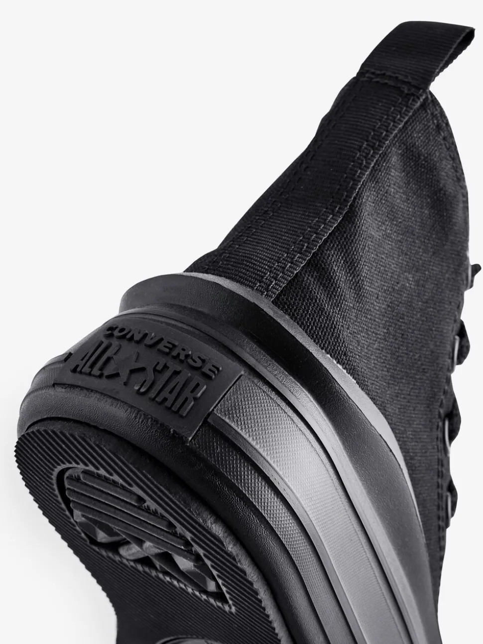 Converse Black Grey Move Platform High Top Junior Trainers