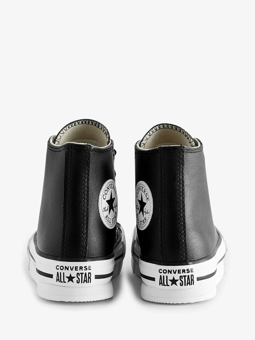 Converse Black Junior All Star Eva Lift Leather Trainers
