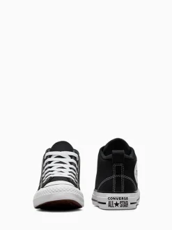 Converse Black Malden Street Youth Trainers