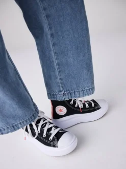 Converse Black Move Platform High Top Junior Trainers