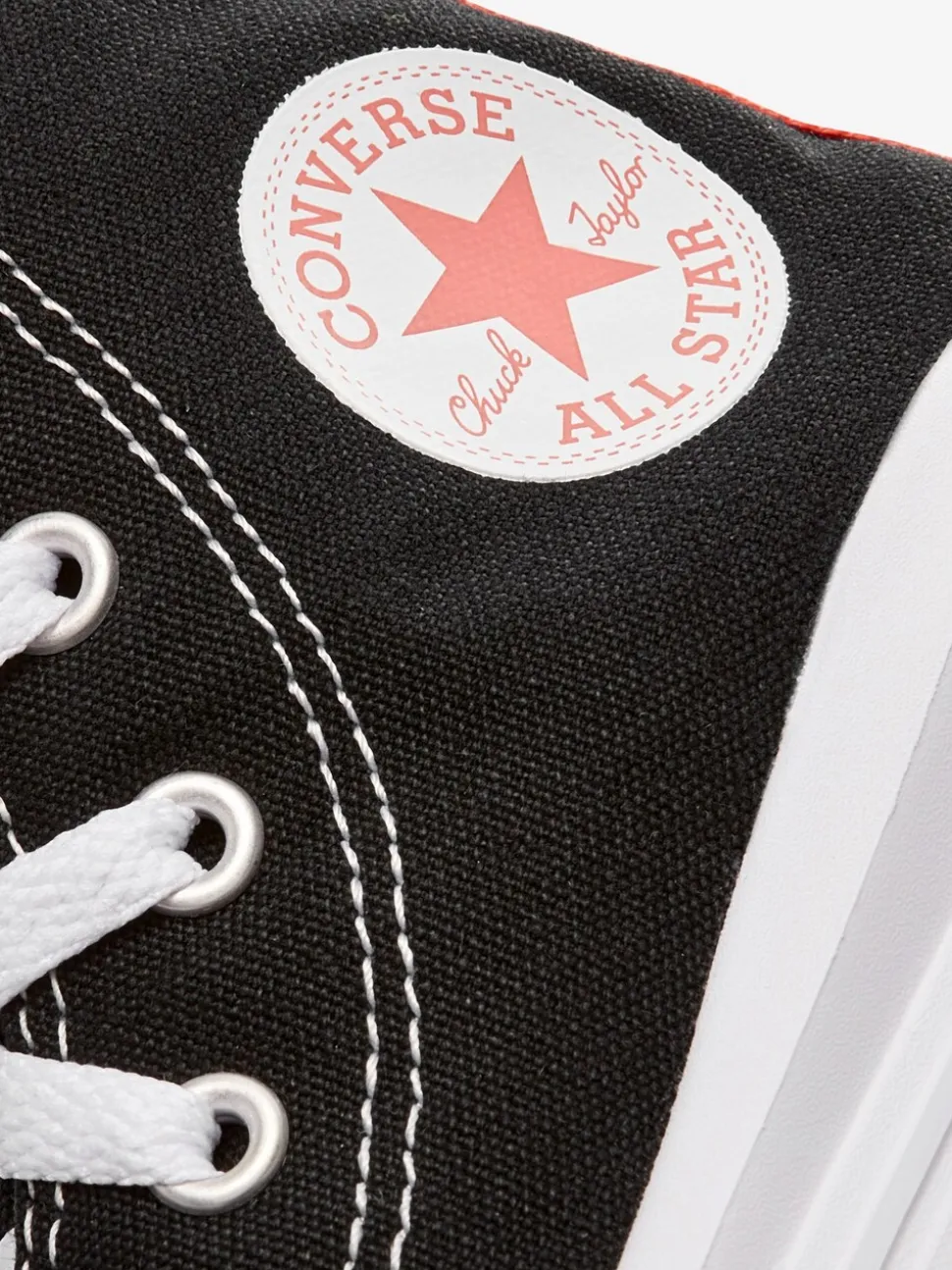 Converse Black Move Platform High Top Junior Trainers