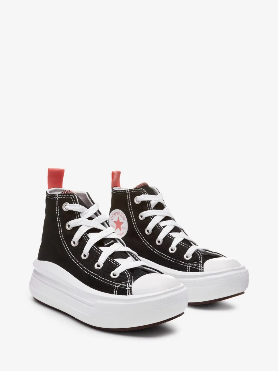 Converse Black Move Platform High Top Junior Trainers