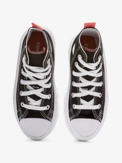 Converse Black Move Platform High Top Junior Trainers