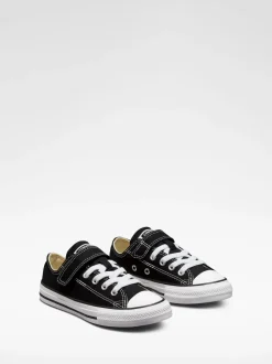 Converse Black 1V Chuck Ox Junior Trainers