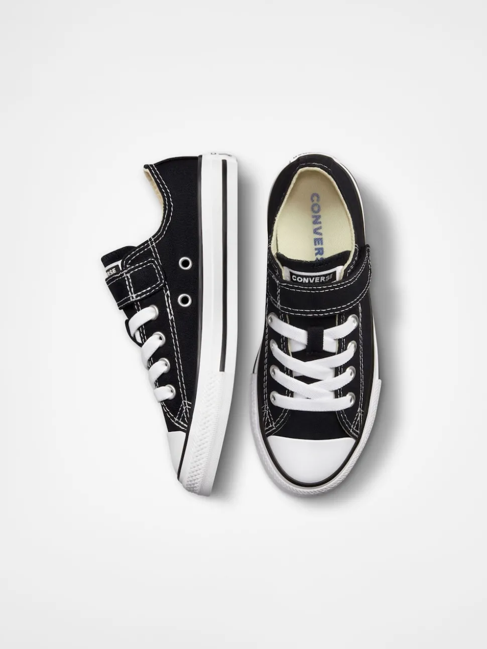 Converse Black 1V Chuck Ox Junior Trainers