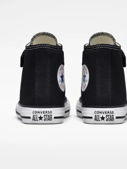 Converse Black 1V High Top Junior Trainers