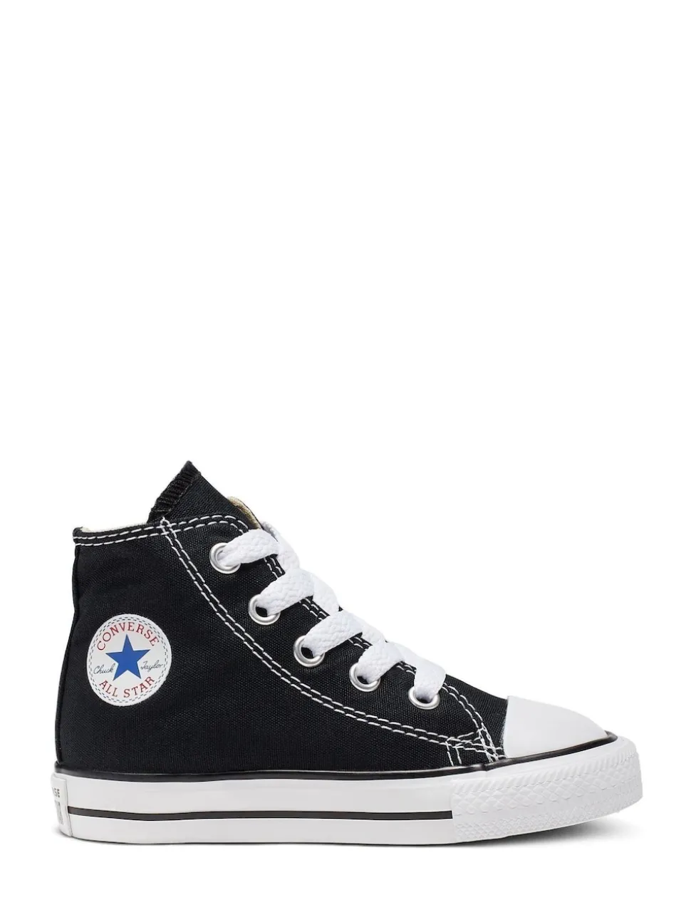 Converse Black/White Chuck Taylor All Star High Infant Trainers