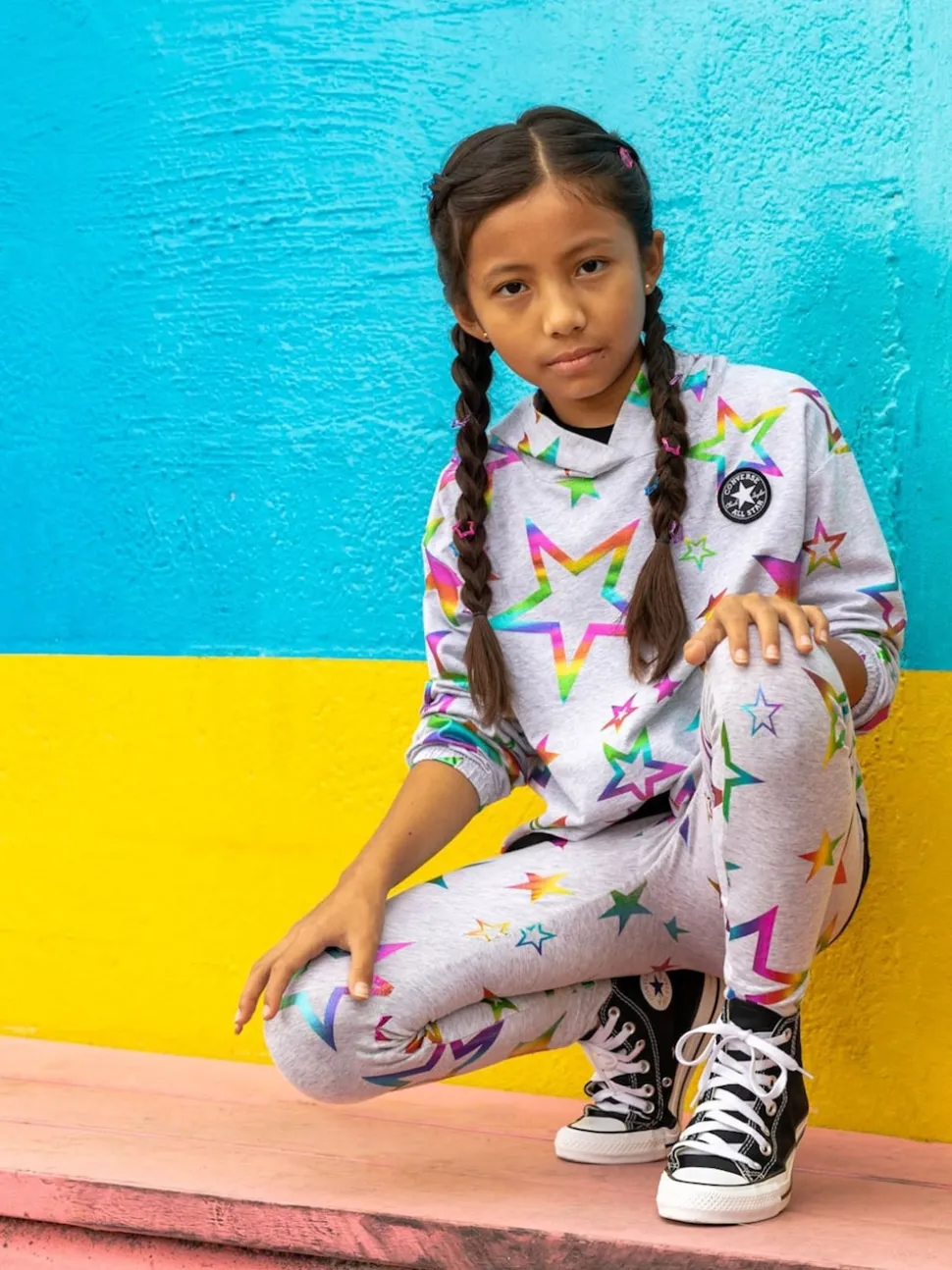 Converse Black/White Chuck Taylor All Star High Infant Trainers
