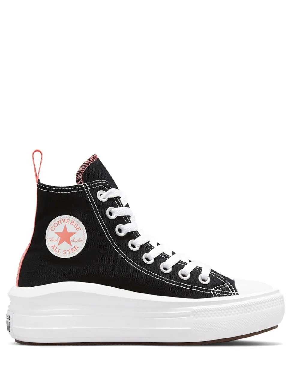 Converse Black Youth Chuck Taylor Move Trainers