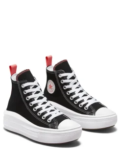 Converse Black Youth Chuck Taylor Move Trainers