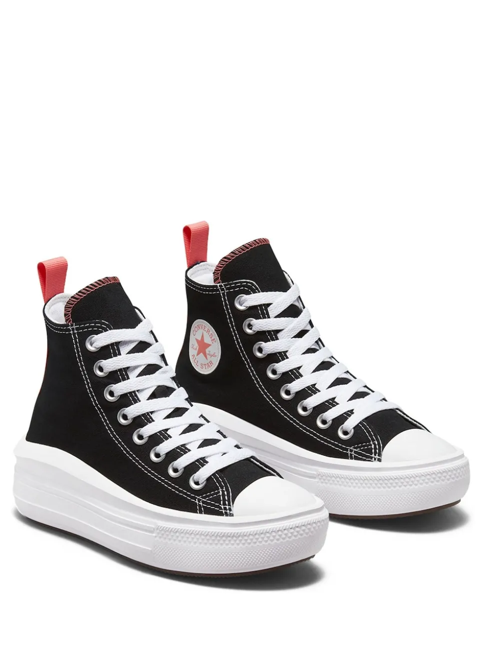 Converse Black Youth Chuck Taylor Move Trainers