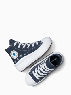 Converse Blue Chuck Taylor Kid Move Trainers