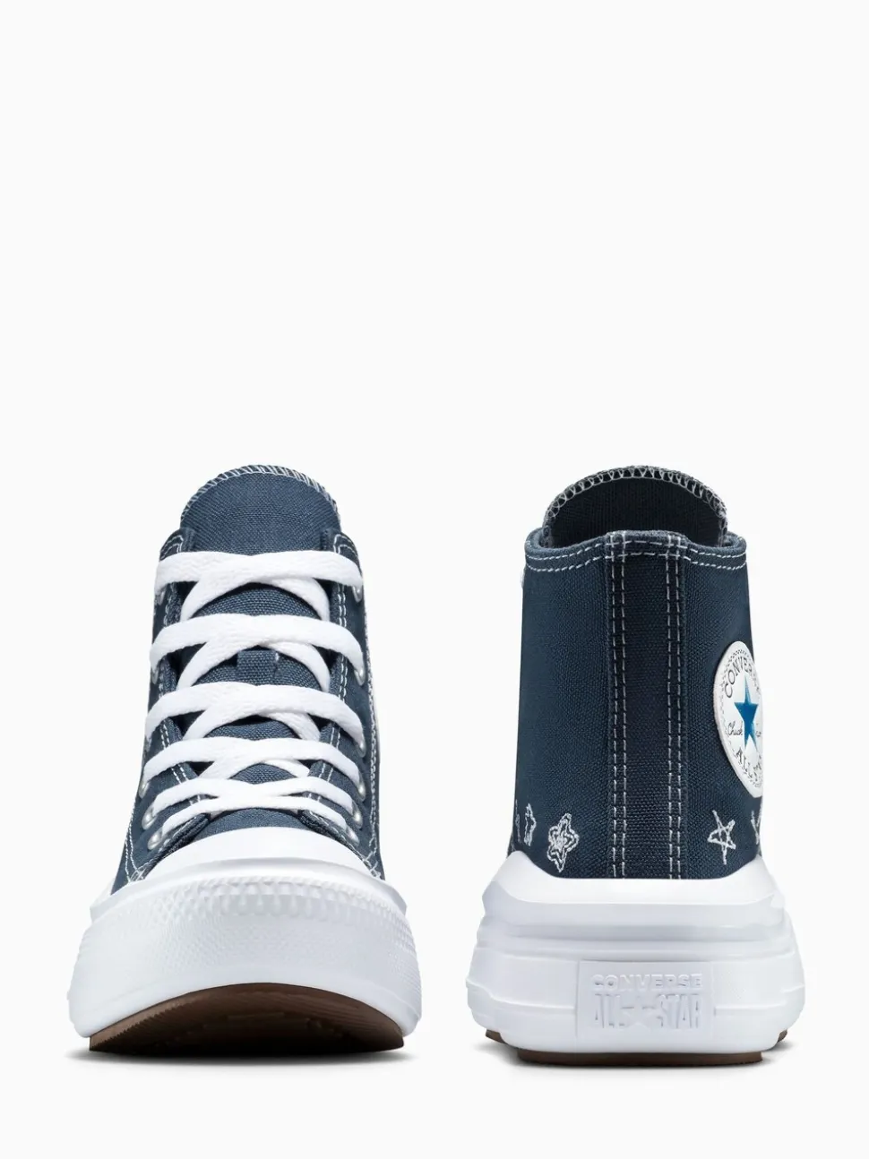 Converse Blue Chuck Taylor Kid Move Trainers