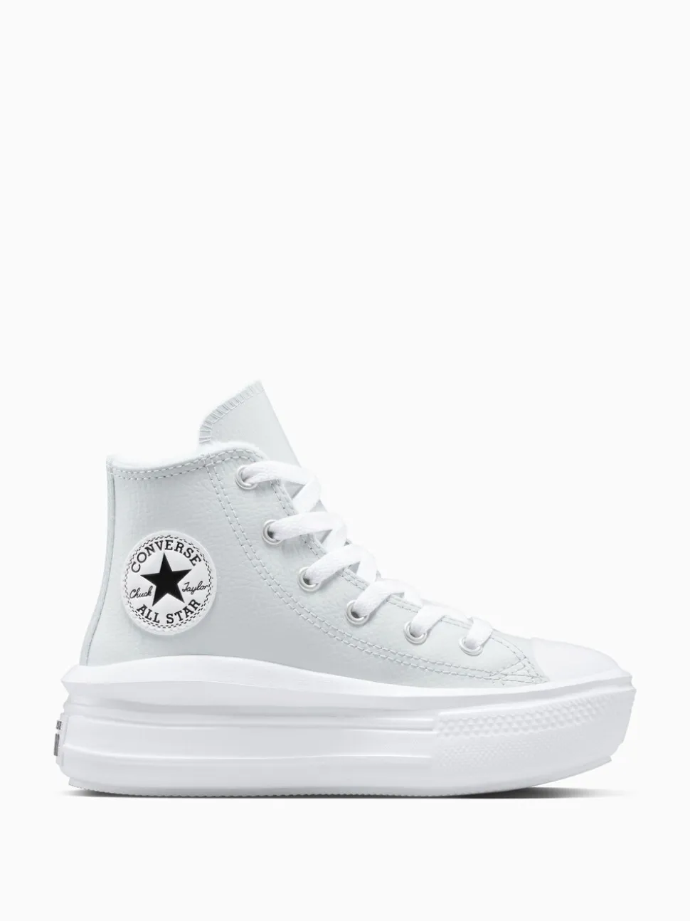 Converse Blue Chuck Taylor Kids Move Fleece Lining Trainers