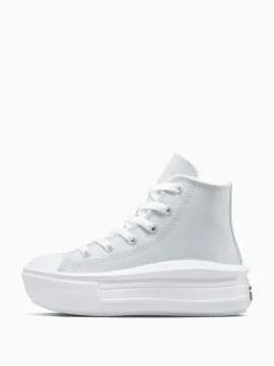 Converse Blue Chuck Taylor Kids Move Fleece Lining Trainers