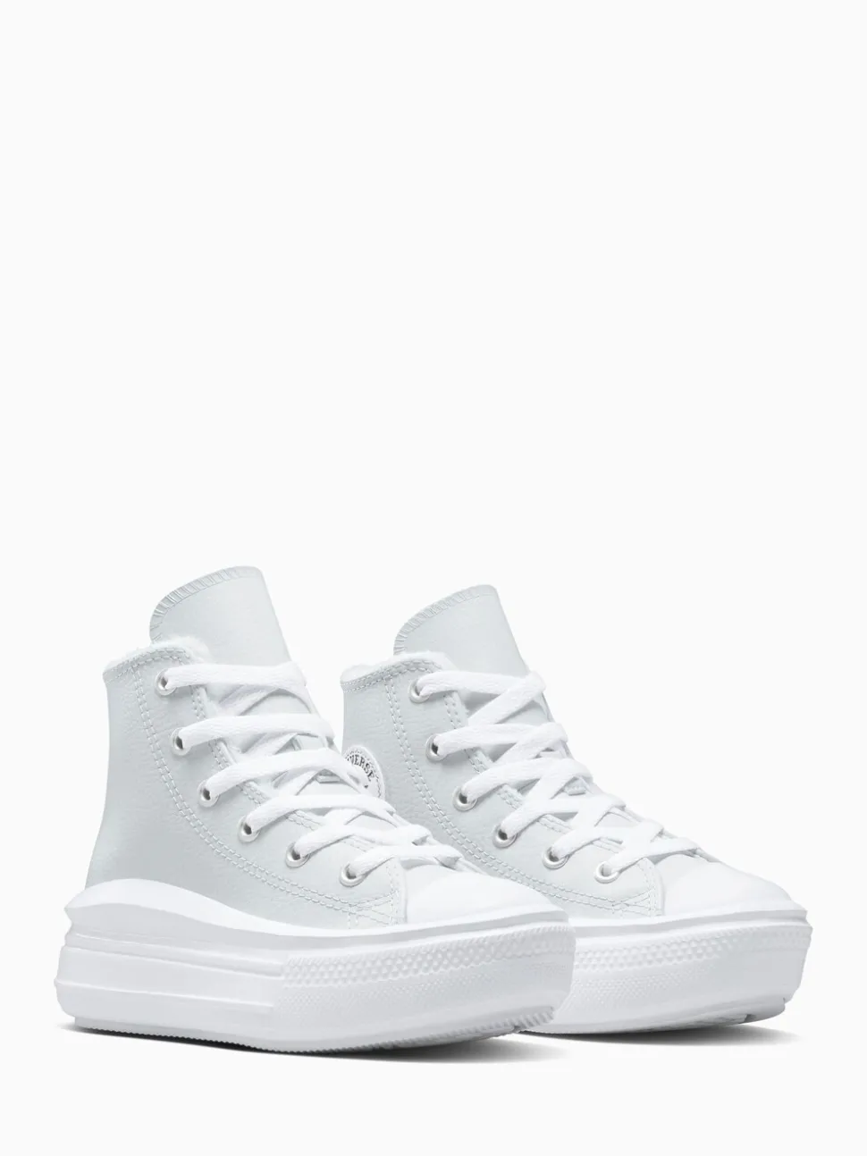 Converse Blue Chuck Taylor Kids Move Fleece Lining Trainers