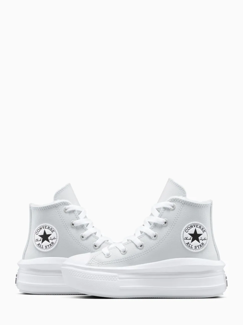 Converse Blue Chuck Taylor Kids Move Fleece Lining Trainers