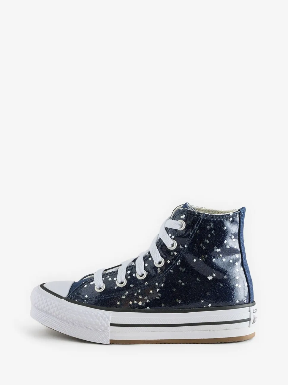 Converse Blue Eva Lift High Top Junior Trainers