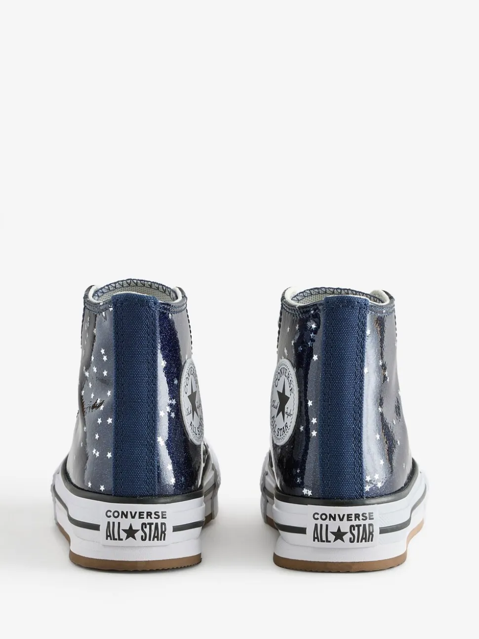 Converse Blue Eva Lift High Top Junior Trainers