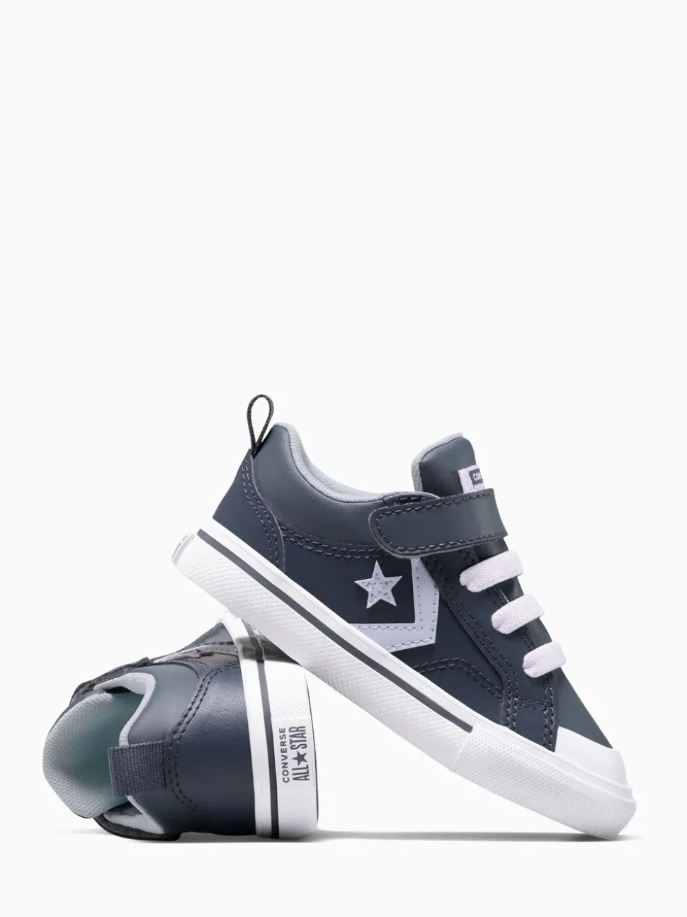 Converse Blue Pro Blaze Toddler Easy On Trainers