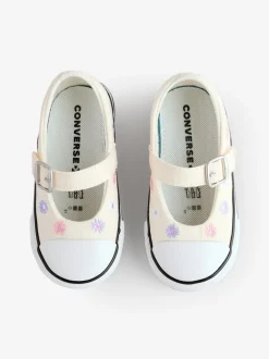 Converse Cream Infant Chuck Taylor Dainty Mary Jane Shoes