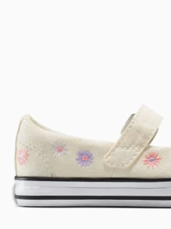 Converse Cream Infant Chuck Taylor Dainty Mary Jane Shoes