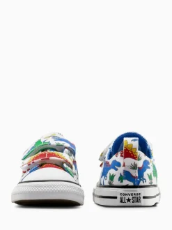 Converse Multi Dinosaur Print Chuck Taylor 2V Trainers