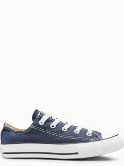 Converse Navy Blue Chuck Taylor All Star Ox Junior Trainers