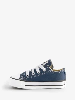 Converse Navy Chuck Taylor All Star Infant Low Trainers