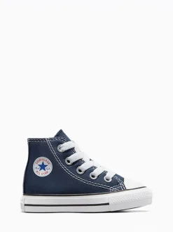 Converse Navy Chuck Taylor All Star High Infant Trainers
