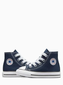 Converse Navy Chuck Taylor All Star High Infant Trainers