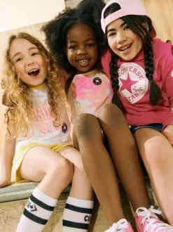 Converse Pink Chuck Taylor All Star High Infant Trainers
