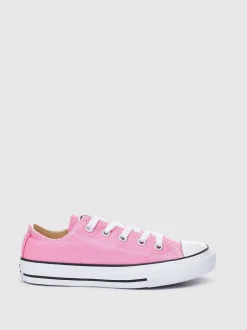 Converse Pink Chuck Taylor All Star Ox Junior Trainers