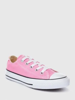 Converse Pink Chuck Taylor All Star Ox Junior Trainers