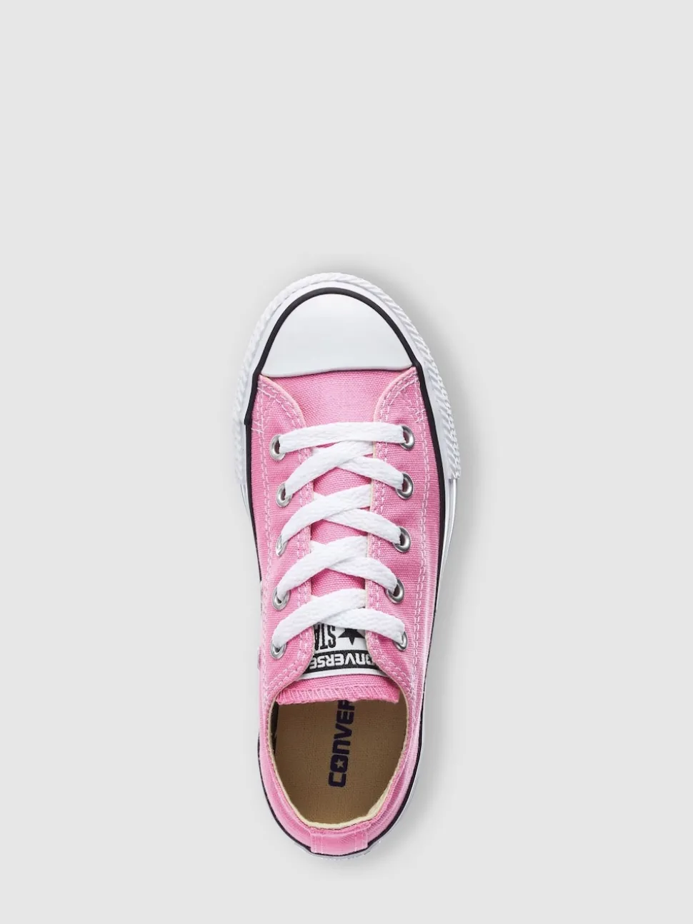 Converse Pink Chuck Taylor All Star Ox Junior Trainers