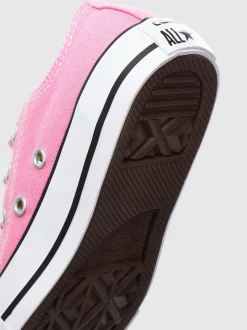 Converse Pink Chuck Taylor All Star Ox Junior Trainers