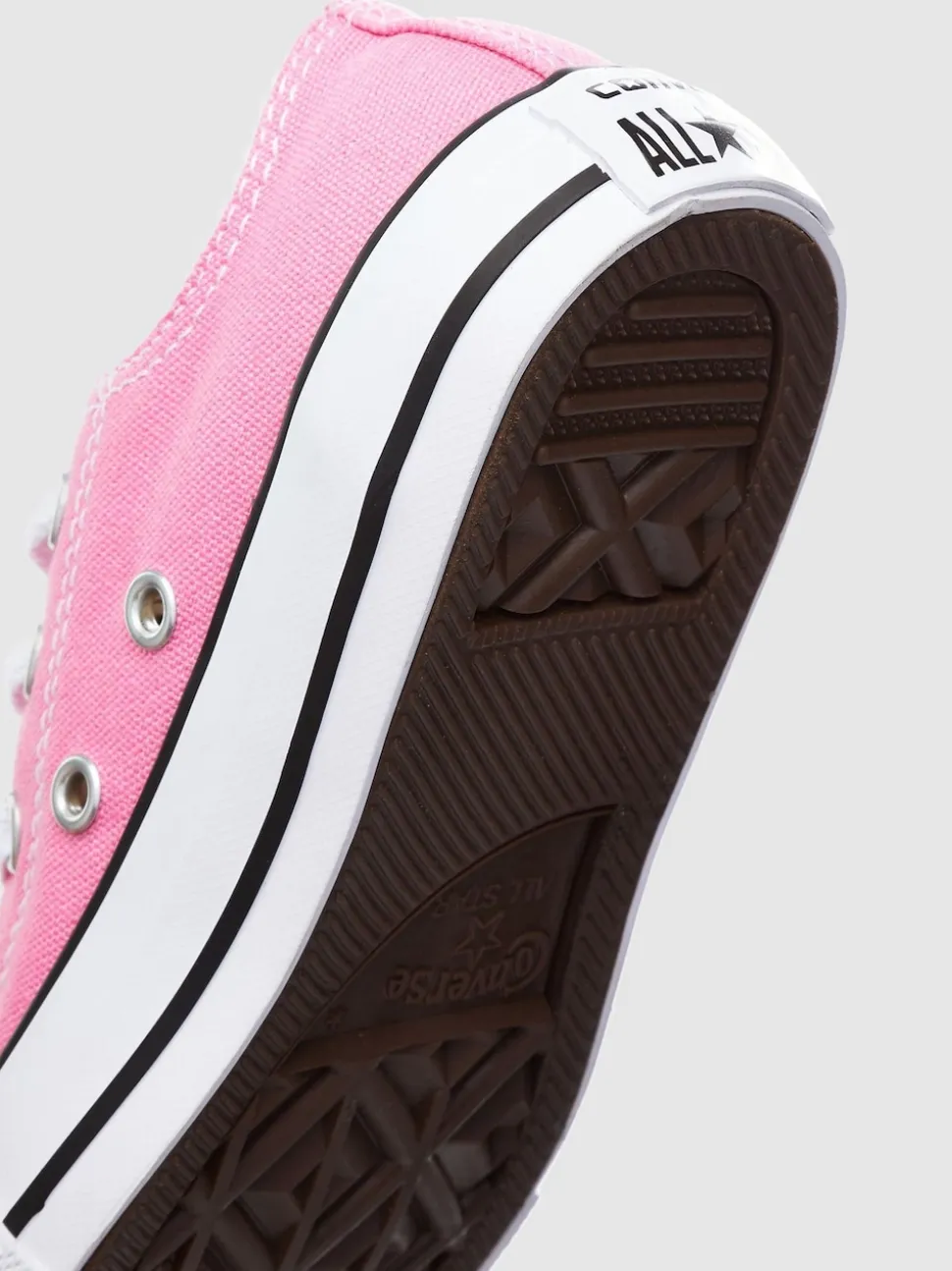 Converse Pink Chuck Taylor All Star Ox Junior Trainers