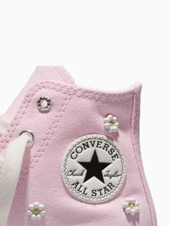 Converse Pink Chuck Taylor EVA Lift Beads Trainers