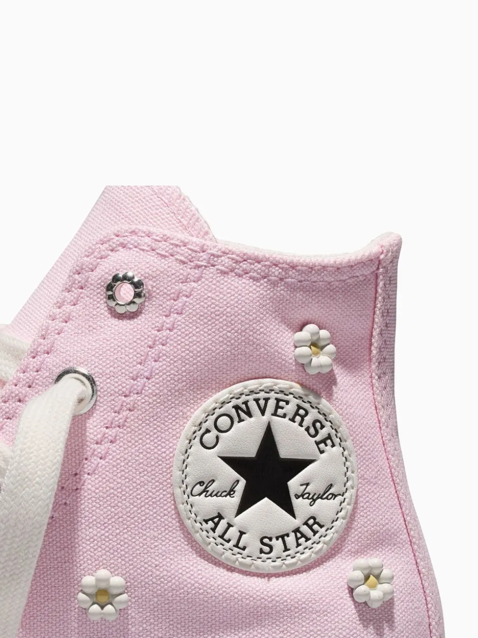 Converse Pink Chuck Taylor EVA Lift Beads Trainers