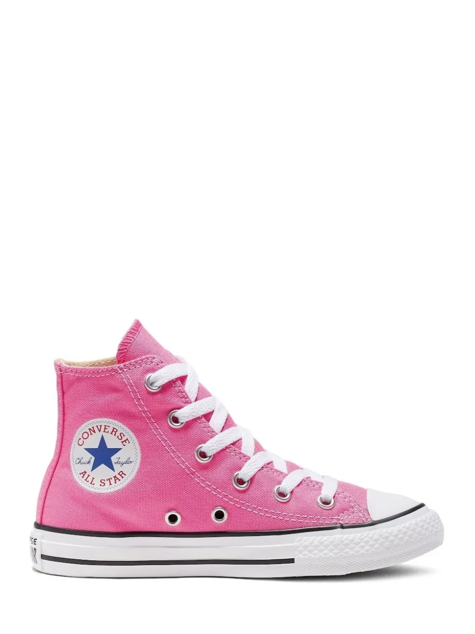 Converse Pink Chuck Taylor High Top Junior Trainers